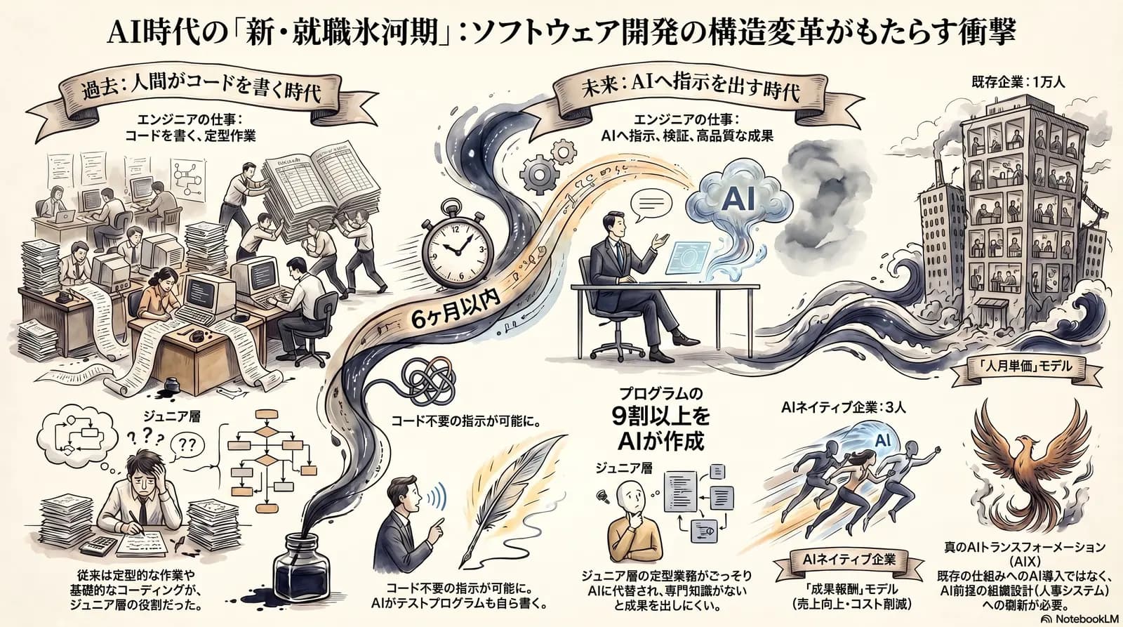 就職氷河期の新卒たち:不況入社が生涯賃金に残す傷跡 cover